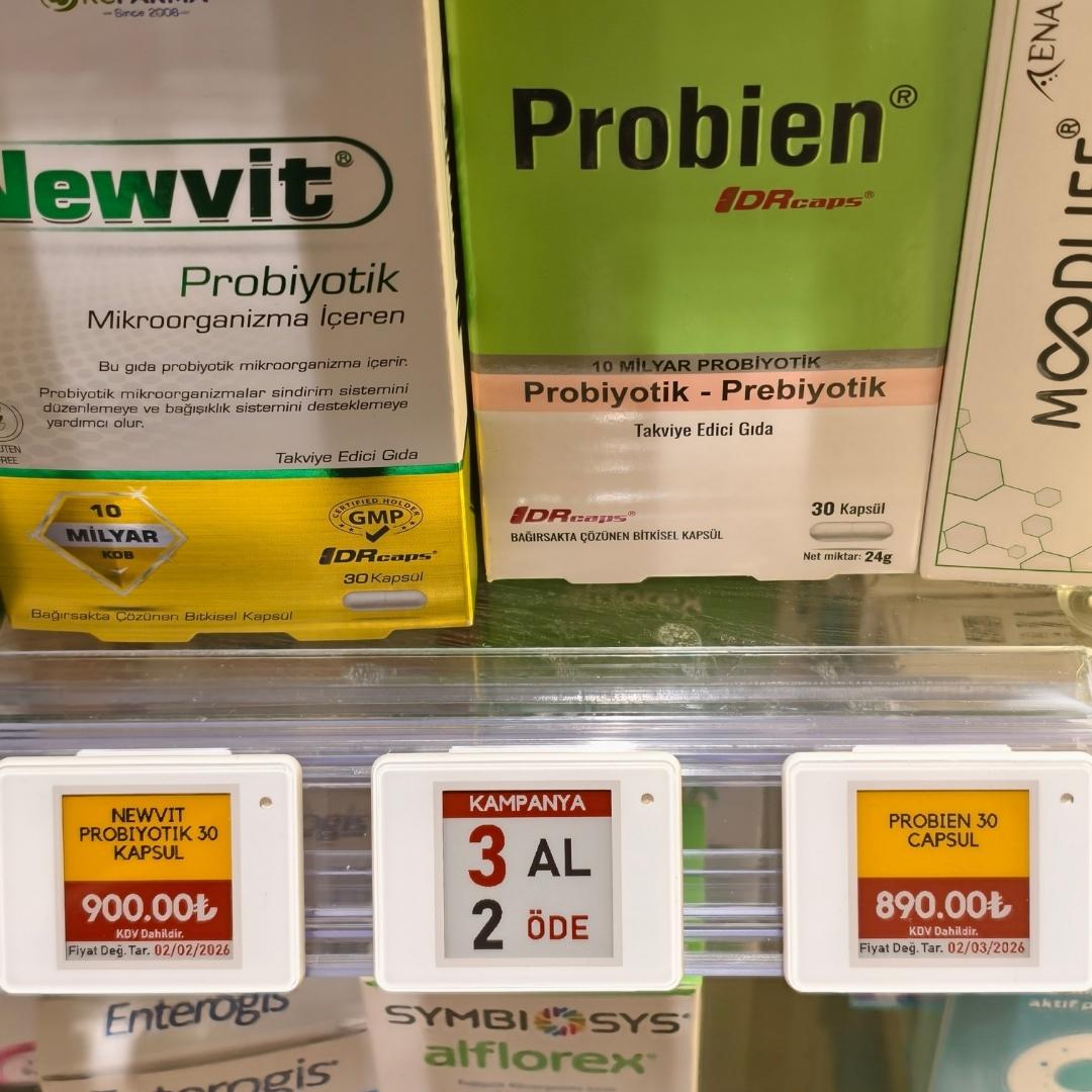 1.54" ELECTRONIC SHELF LABEL